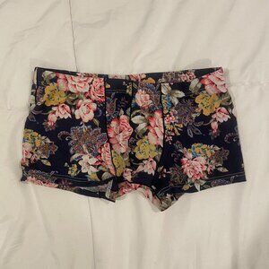 silky floral print mens trunks
